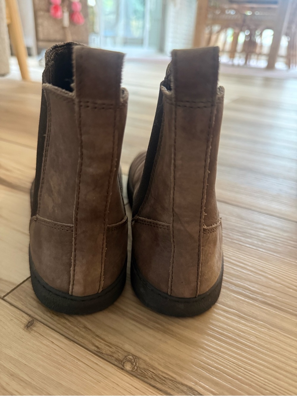 Groundies Women's Chelsea Booties in Taupe Gray EU 37 - Picture 3 of 10